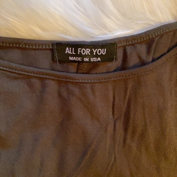 All For You 3/4 Sleeve Dress in Olive Green - Picture 2 of 4